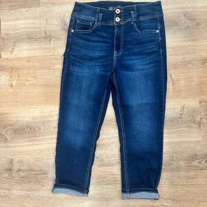 No Boundaries Blue Cropped Ankle Jeans